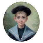 Emmi (Emilie) Paungarten (1874-1947) - Portrait of a boy in