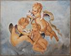Italiaanse school (XX) - Putti, Antiek en Kunst