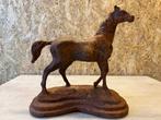 sculptuur, Paard Standbeeld gietijzer - 30 cm - Gietijzer, Antiek en Kunst