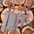 Keukenmes - Chefs knife - hout en gevouwen staal - Noord