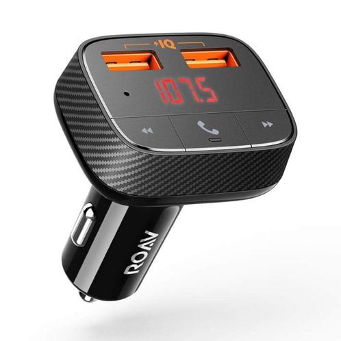 SmartCharge F0 Dual Port Autolader met Bluetooth Transmitter, Telecommunicatie, Mobiele telefoons | Toebehoren en Onderdelen, Nieuw