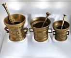 Vijzel en stamper (3) - Brons - Apothekerskwaliteit