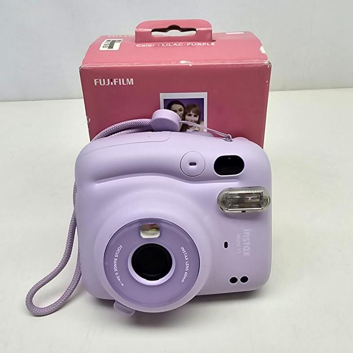 Fujifilm Instax Mini 11 Paars Incl. Doosje | Nieuwstaat, Audio, Tv en Foto, Fotocamera's Analoog, Nieuw, Ophalen of Verzenden