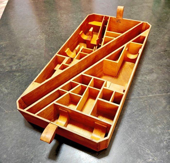 Vitrinekast - Hout - Vitrinekast - Hout, Antiquités & Art, Curiosités & Brocante