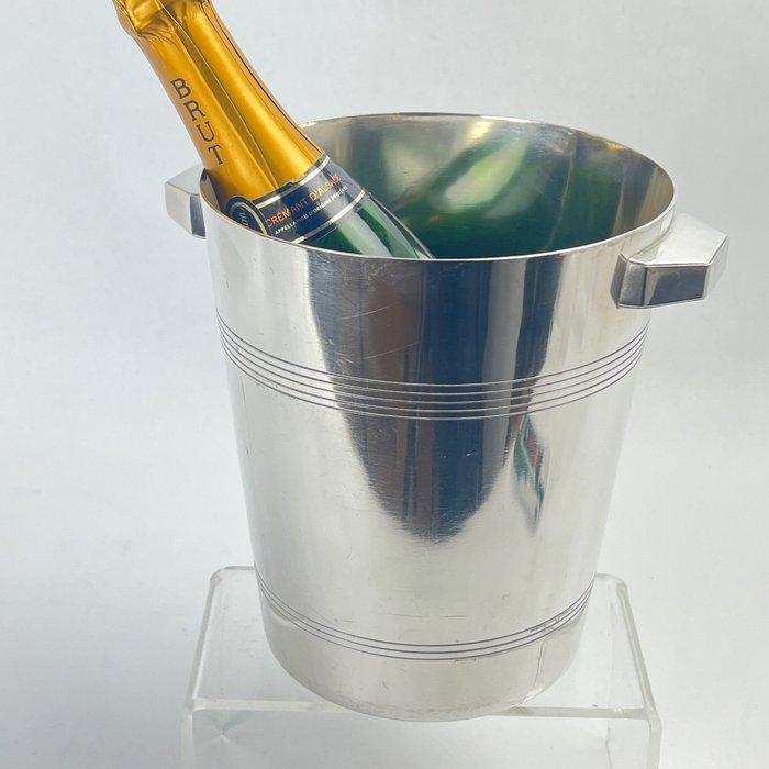 Wiskemann - Champagne koeler - Verzilverd - Art Deco-ontwerp, Antiek en Kunst, Antiek | Meubels | Tafels