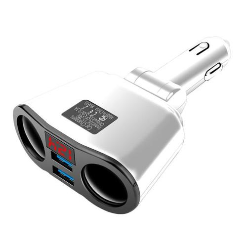 2-Weg Sigarettenaansteker Splitser Plug met 2 USB Poorten, Telecommunicatie, Mobiele telefoons | Toebehoren en Onderdelen, Nieuw