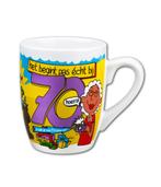Mok 70 Jaar 12cm, Huis en Inrichting, Verzenden, Nieuw