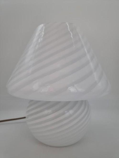 Lampe de table - SWIRL FUNGO - Verre, soufflé - Lampe, Antiek en Kunst, Antiek | Verlichting