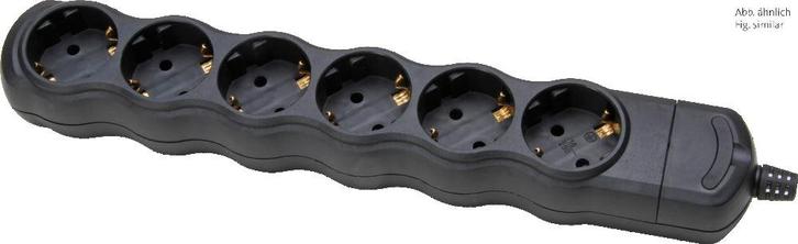 Kopp 6V Zwarte Tafelbox Zonder Snoer 1 Stuk - 129405003 [5, Doe-het-zelf en Bouw, Elektriciteit en Kabels, Verzenden