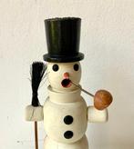 Figurine de Noël Dregeno - bonhomme de neige - Bois - RDA, Divers