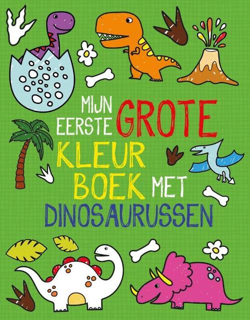 Mijn eerste grote kleurboek met dinosaurussen 9789059247840, Boeken, Kinderboeken | Baby's en Peuters, Gelezen, Verzenden