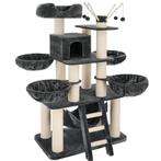 tectake Krabpaal Gismo 195cm - grijs/wit, Dieren en Toebehoren, Verzenden, Nieuw