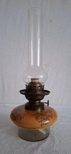 V.F.W. Schutz 20 Cylinder - Olielamp - Glas, Messing,