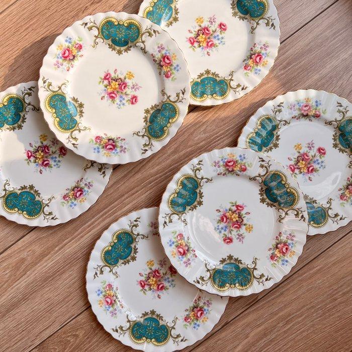 Royal Albert - Ontbijtservies (6) - Berkeley -, Antiquités & Art, Antiquités | Meubles | Tables