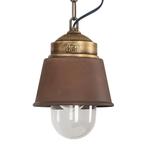 hanglampen Kostas brass brons/koper Binnenverlichting, Verzenden, Klassiek, Overige materialen, Nieuw