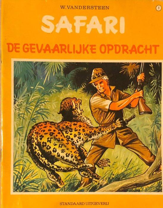 Safari 1 - De gevaarlijke opdracht - Inclusief paginagrote, Livres, BD