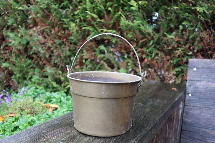 Jardinière - Koper - koperen emmer, Antiek en Kunst, Curiosa en Brocante