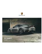 2020 PORSCHE 911 TURBO S HARDCOVER BROCHURE FRANS, Livres, Autos | Brochures & Magazines