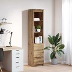 vidaXL Hoge kast 37,5x35x180 cm bewerkt hout artisanaal, Huis en Inrichting, Verzenden, Nieuw