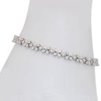 Armband - 18 karaat Witgoud - 4.44ct. tw. Diamant