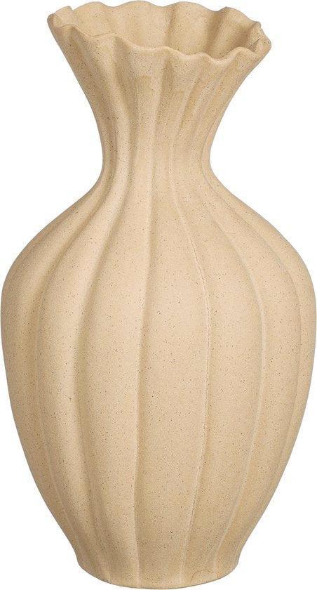Tweedekans | Mica Decorations Fiore Vaas - L15 x B15 x H40, Huis en Inrichting, Woonaccessoires | Kunstplanten en Kunstbloemen