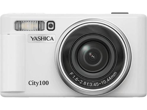 Yashica -  Mf-1 Camera Y Film 400/24 Blauw  Instantcamera 24, Audio, Tv en Foto, Fotocamera's Analoog, Nieuw, Verzenden