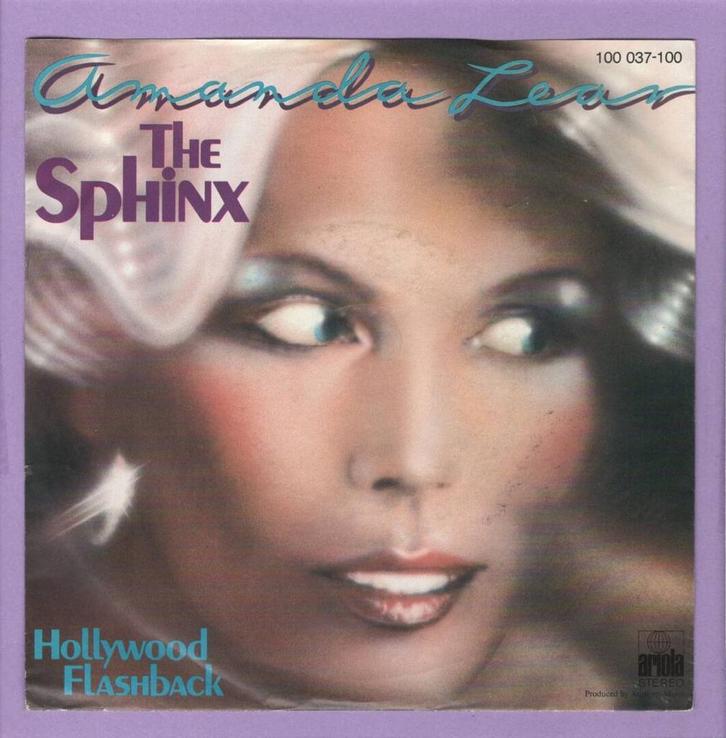 Amanda Lear – The Sphinx / Hollywood Flashback (1-7-Vinyl-S, Cd's en Dvd's, Vinyl Singles, Ophalen of Verzenden