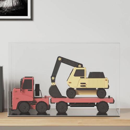 Vitrinekast Acryl 56cm Breed | Retour Deal, Huis en Inrichting, Kasten | Vitrinekasten, 50 tot 75 cm, Met plank(en), Nieuw, Kunststof