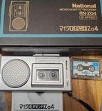 National - Microcassette Recorder RN-Z04 – met RT-60MC Tape,, Nieuw