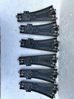 Märklin H0 - 24611/12 - Modeltreinsporen (6) - 6 rechte C, Hobby en Vrije tijd, Modeltreinen | H0, Nieuw