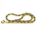 Armband - 14 karaat Geel goud - 2.64ct. tw. Groen Diamant, Handtassen en Accessoires, Armbanden, Nieuw