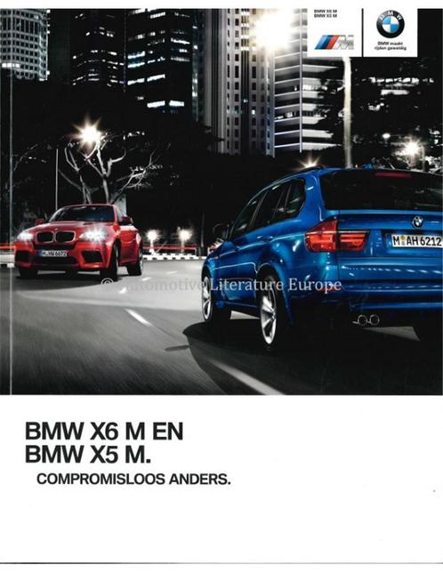 2012 BMW X5 M & X6 M BROCHURE NEDERLANDS, Boeken, Auto's | Folders en Tijdschriften