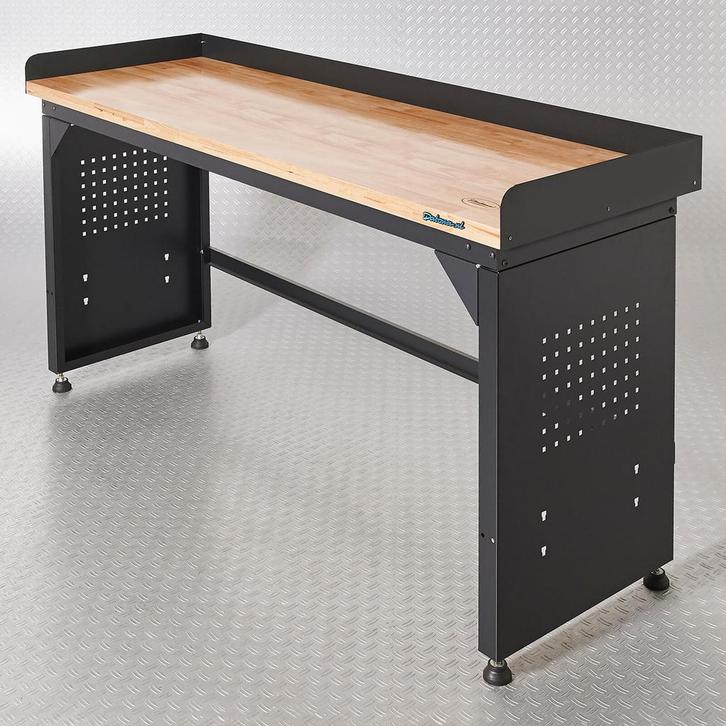 Datona Werkbank PRO met bamboe werkblad - 200 cm - Datona -, Doe-het-zelf en Bouw, Werkbanken, Ophalen of Verzenden