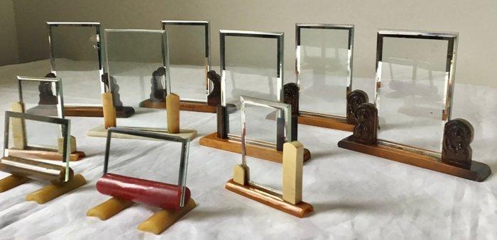 Fotolijst (10) - Mooie art deco fotohouders - hout, Antiek en Kunst, Kunst | Designobjecten
