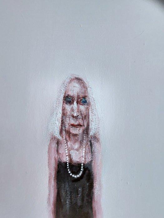 Dorien Plaat - Little black dress, Antiek en Kunst, Kunst | Schilderijen | Modern