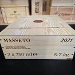 2021 Masseto - Toscane IGT - 3 Bouteilles (0,75 L), Verzamelen, Wijnen, Nieuw