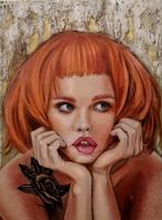 Laura Segatori - She n°50 dalla serie bad girl, Antiquités & Art, Art | Peinture | Moderne