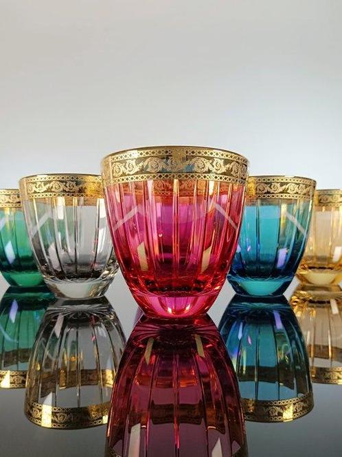 Secoloventesimo - Drinkservies voor 6 (6) - ACCADEMY Goud n, Antiek en Kunst, Antiek | Meubels | Tafels
