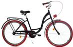 Meisjesfiets 26 inch rood-zwart met stevig stalen frame -..., Fietsen en Brommers, 26 inch of meer, Dallas, Nieuw, Ophalen of Verzenden