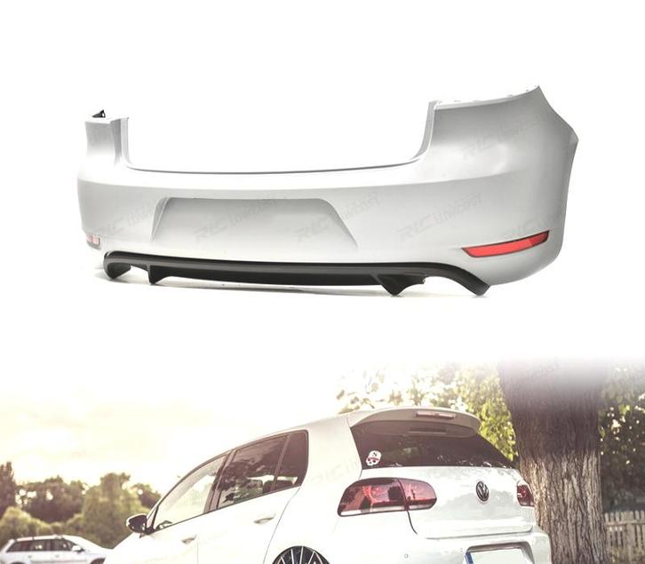 PARE-CHOCS ARRIÈRE VOLKSWAGEN VW GOLF 6 08-12 LOOK GTI, Autos : Pièces & Accessoires, Carrosserie & Tôlerie, Envoi