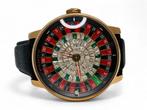 Veiling - Uniek Pindu Design Roulette Automatisch Horloge, Handtassen en Accessoires, Horloges | Heren, Nieuw