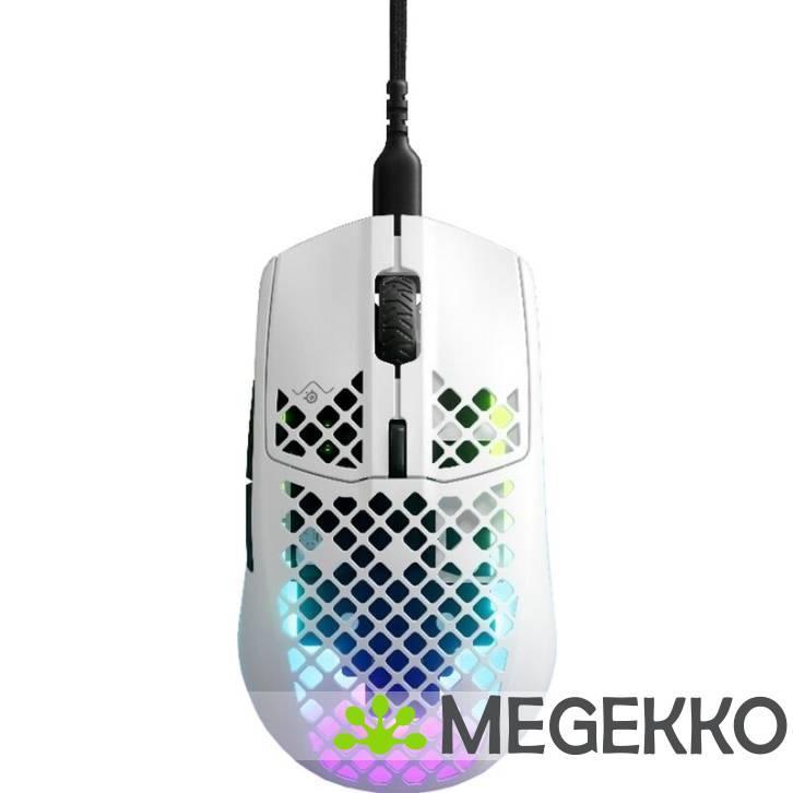 Steelseries Aerox 3 Snow Gaming muis, Computers en Software, Overige Computers en Software, Nieuw, Verzenden