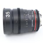 Samyang 35mm T/1.5 VDSLR AS UMC Nikon | Tweedehands, Audio, Tv en Foto, Foto | Lenzen en Objectieven, Verzenden, Zo goed als nieuw