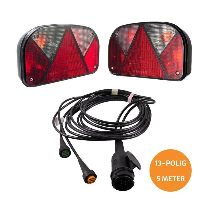 Aanhangerverlichting Set Aspöck Multipoint 2, 5m | 13-polige, Autos : Pièces & Accessoires, Éclairage, Enlèvement ou Envoi