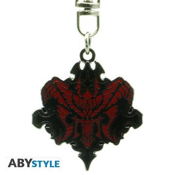 Diablo Logo Metalen Sleutelhanger, Ophalen of Verzenden