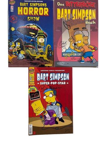Bart Simpson - Signiert von Phil Ortiz & Bill Morrison - 3