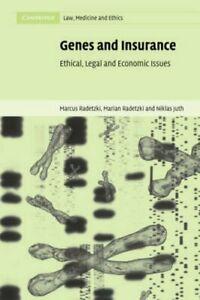 Genes and Insurance: Ethical, Legal and Economic Issues,, Livres, Livres Autre, Envoi