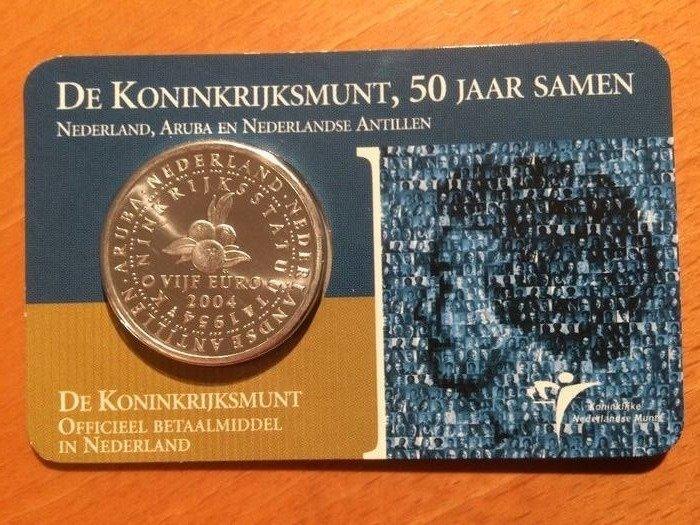 Nederland. 5 Euro 2004/2011 (4 coincards) (Zonder, Postzegels en Munten, Munten | Europa | Euromunten