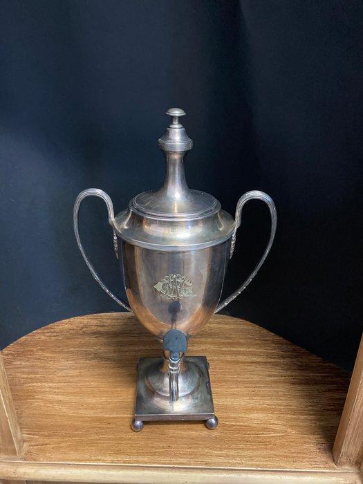 Samovar - Verzilverd - In zilver Sheffield, Antiek en Kunst, Antiek | Overige Antiek