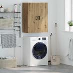 vidaXL Wandkast Artisan Eiken 69,5 x 34 x 90 cm Bewerkt hout, Verzenden